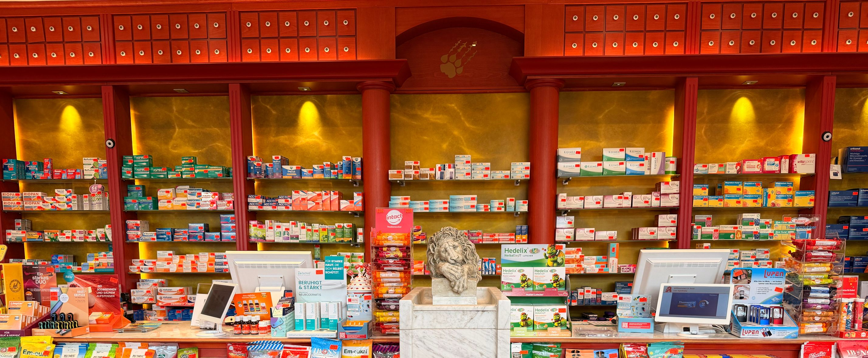 Leo Apotheke Verkaufsraum