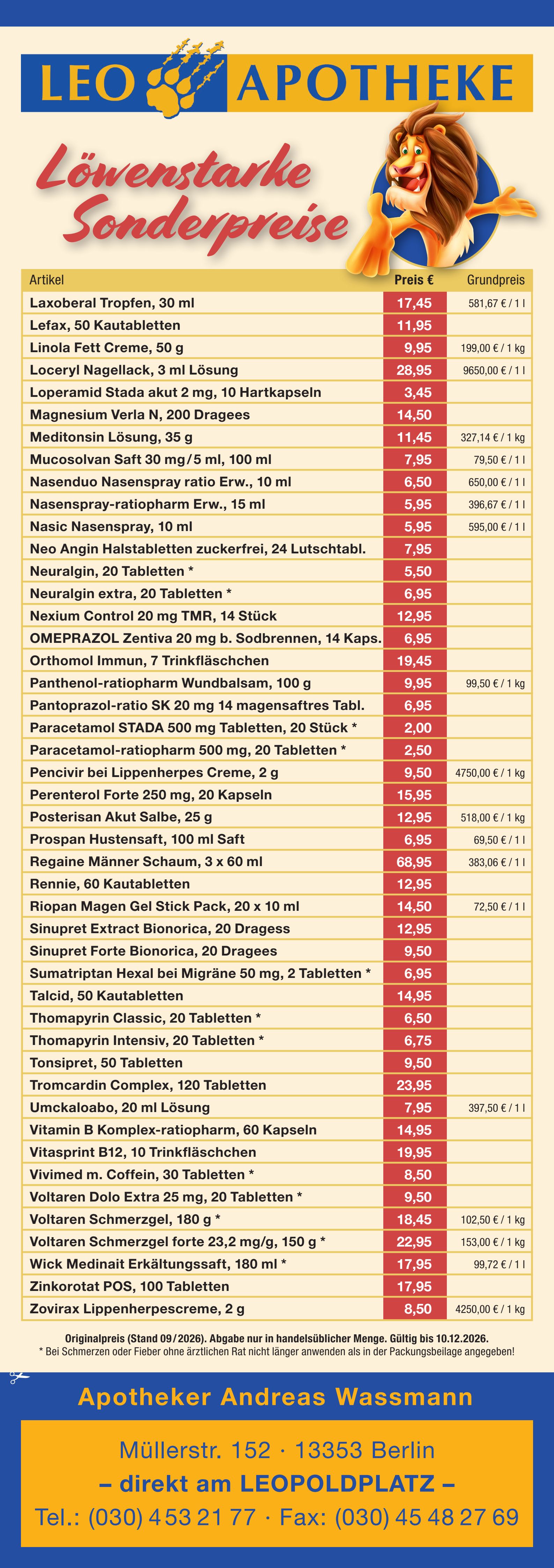 Sonderangebote Flyer Seite 2